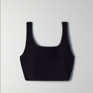 Babaton Sculpt Knit Tank Black, XS